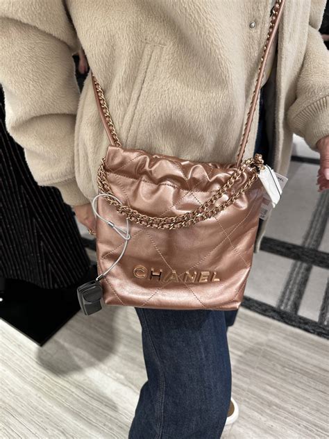 chanel rose gold mini|chanel mini purses.